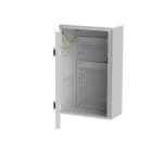 Sewosy - Coffret vide IP66 grand modèle avec RAIL DIN + grille perforée
