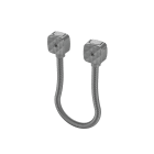 Sewosy - Passage de câble en applique diamètre 10 mm + ressort INOX 40 cm