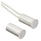 Sewosy - Contact magnétique cylindrique 2 fils 2 m menuiserie bois