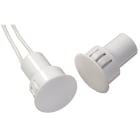 Sewosy - Contact magnétique cylindrique 2 fils 2 m menuiserie métal