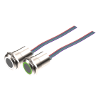 Sewosy - Capteur infrarouge lumineux blanc/vert, 12/24V DC