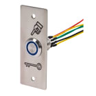 Sewosy - Bouton poussoir INOX 19 mm bleu NO+NC + PBP19_3