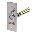 Sewosy - Bouton poussoir INOX 19 mm bleu NO+NC + PBP19_3