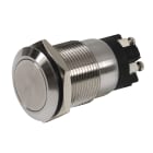 Sewosy - Bouton poussoir INOX 19 mm, NO+NC, bornier à vis