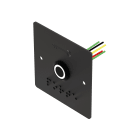 Sewosy - Bouton poussoir noir INOX 19 mm vert/blanc NO+NC + PBP19_B-N