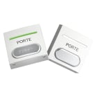 Sewosy - Bouton poussoir ABS NO+NC + LEDs blanche et verte