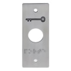 Sewosy - Plaque INOX pour PB19 pictos clé + marquage braille Porte
