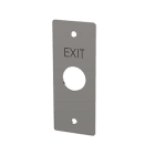 Sewosy - Plaque étroite INOX pour PB19 marquage EXIT