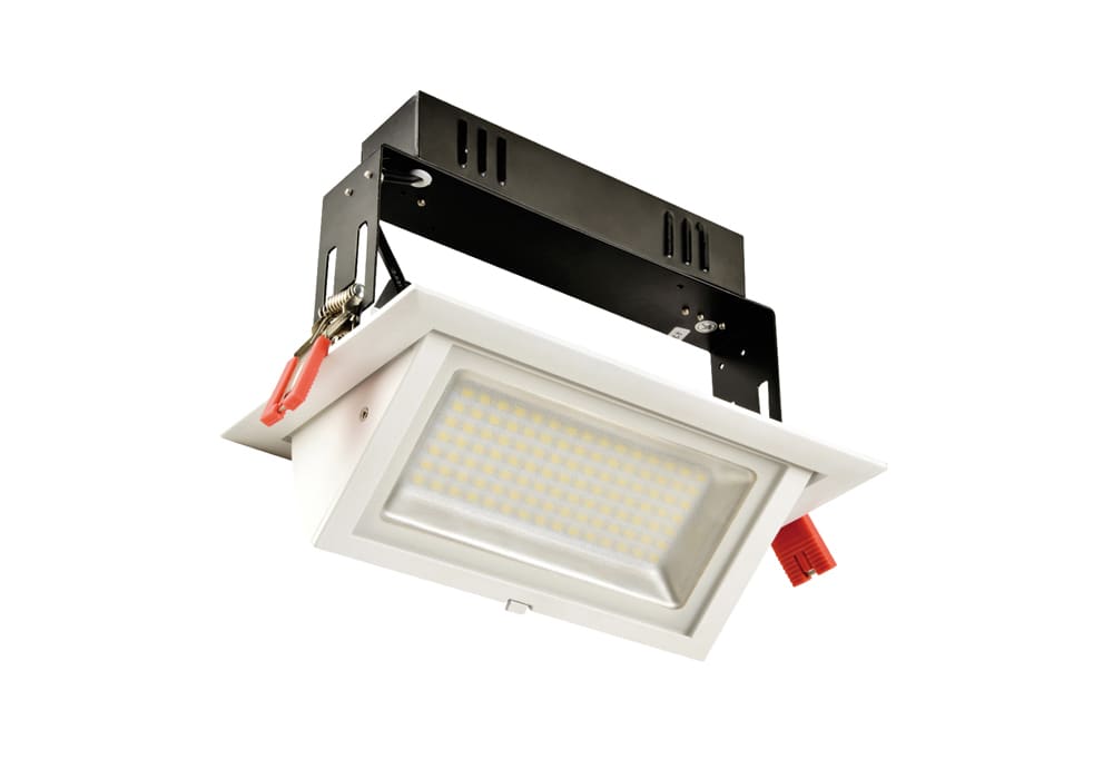 SLID Concept - Kit LED encastré rectangulaire 60W 4000°K