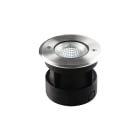 SLID Concept - Encastré de sol LED 5w cob colerette ronde inox 316L cablé 1M HO7RNF