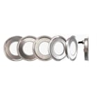 SLID Concept - Kit de 6 spots LED 0,5W extra plat Inox 316L IP54 blanc Chaud