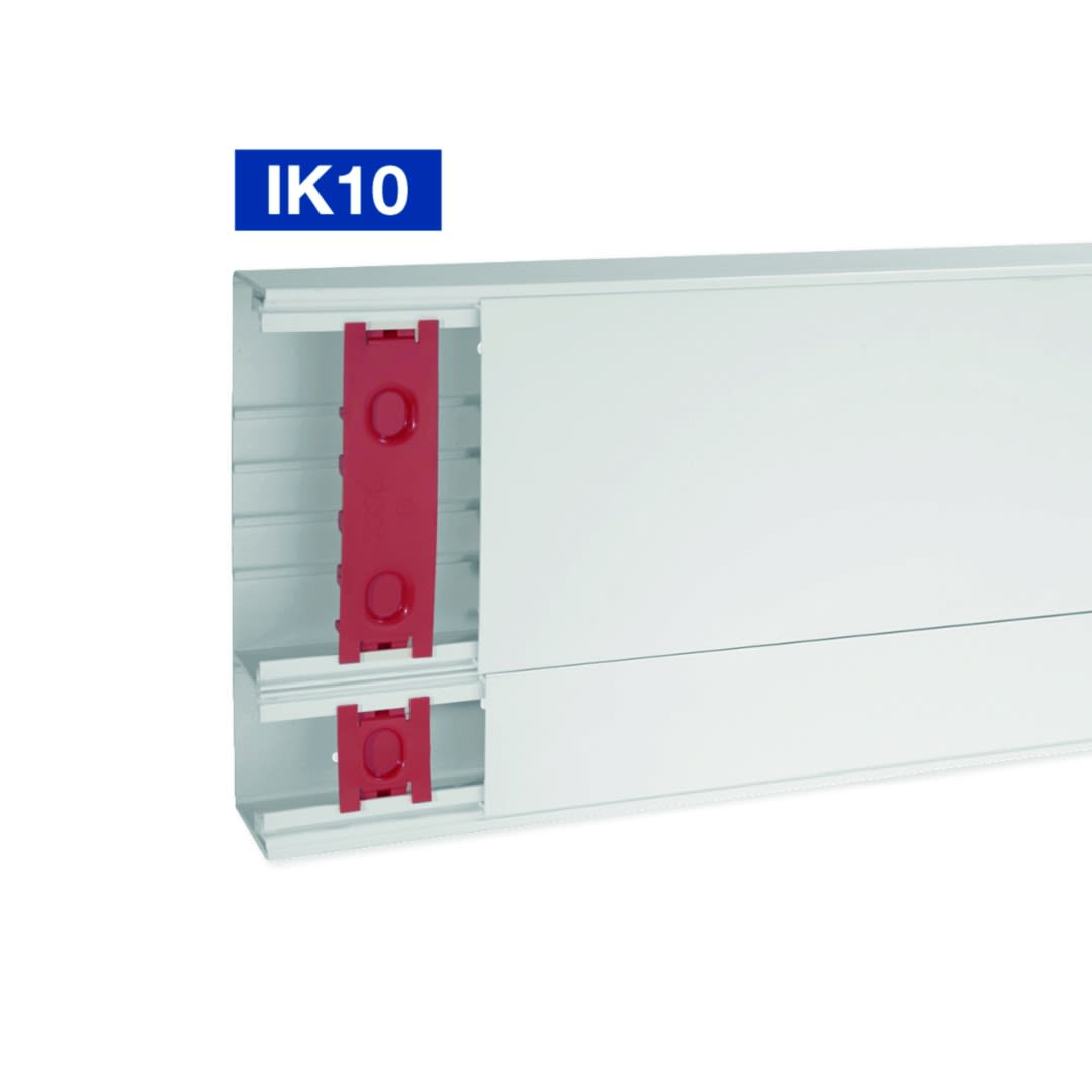 Iboco - Pack Tecnica-GTL Multipack250 250x65 1 socle compartimenté 2 couvercles blanc