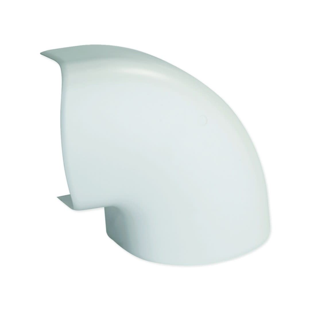 Iboco - Angle plat pour CND 120x75 blanc