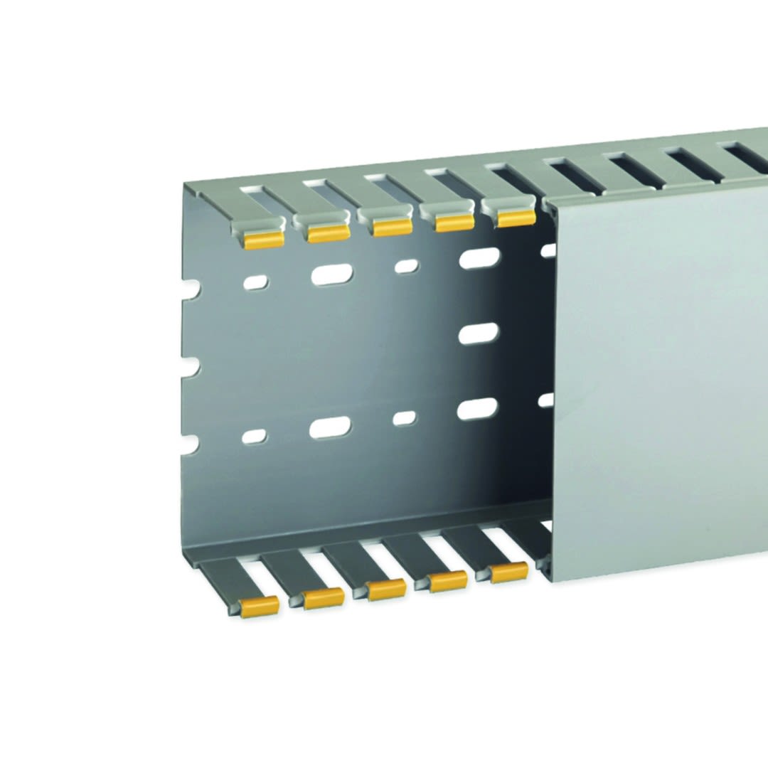 Iboco - Goulotte de câblage au pas de 20 T1-N 120x60 grise