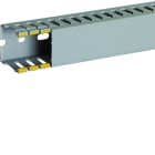 Iboco - Goulotte de câblage au pas de 12,5 T1-D 40x40 grise