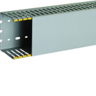 Iboco - Goulotte de câblage au pas de 12,5 T1-D 100x80 grise
