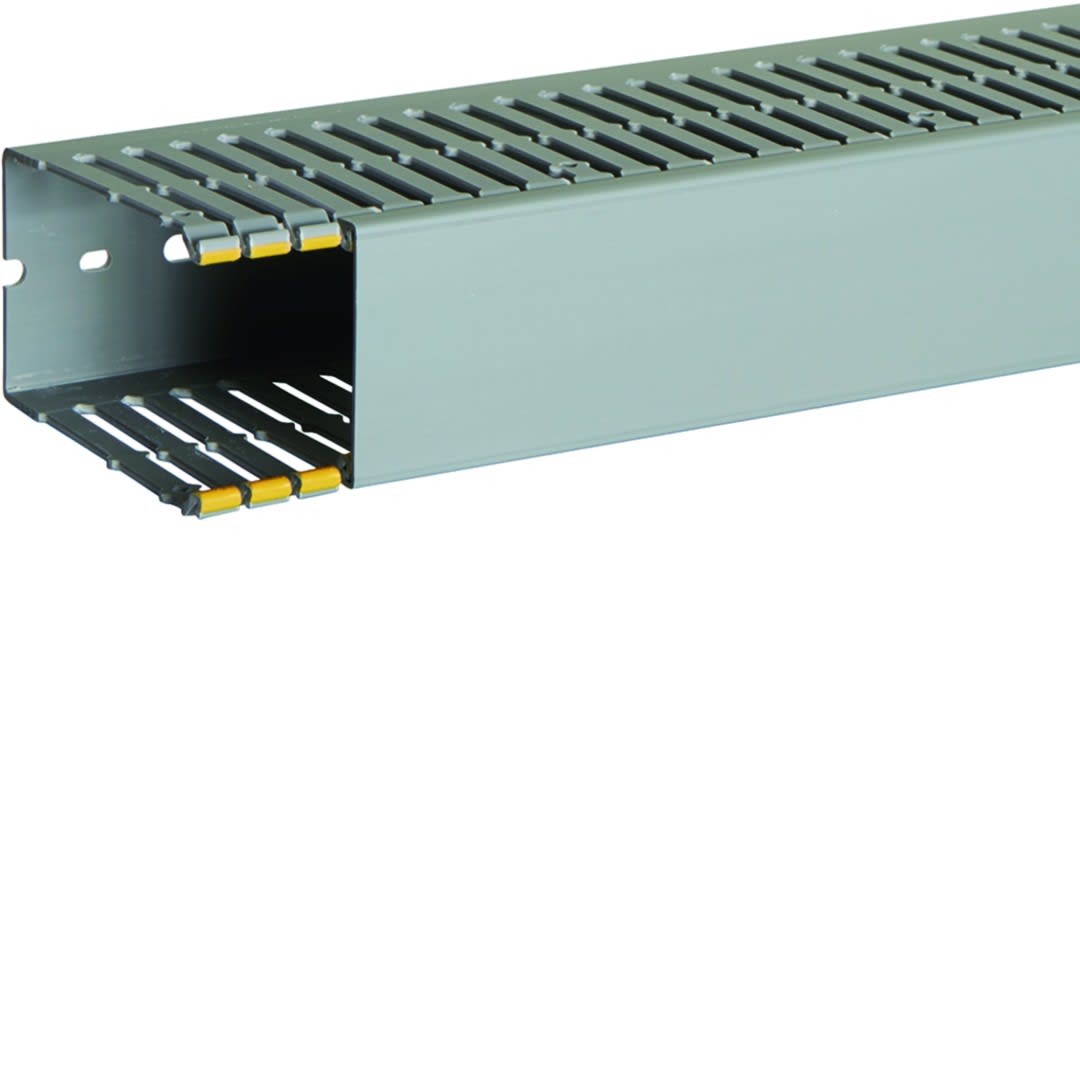 Iboco - Goulotte de câblage au pas de 12,5 T1-D 60x100 grise