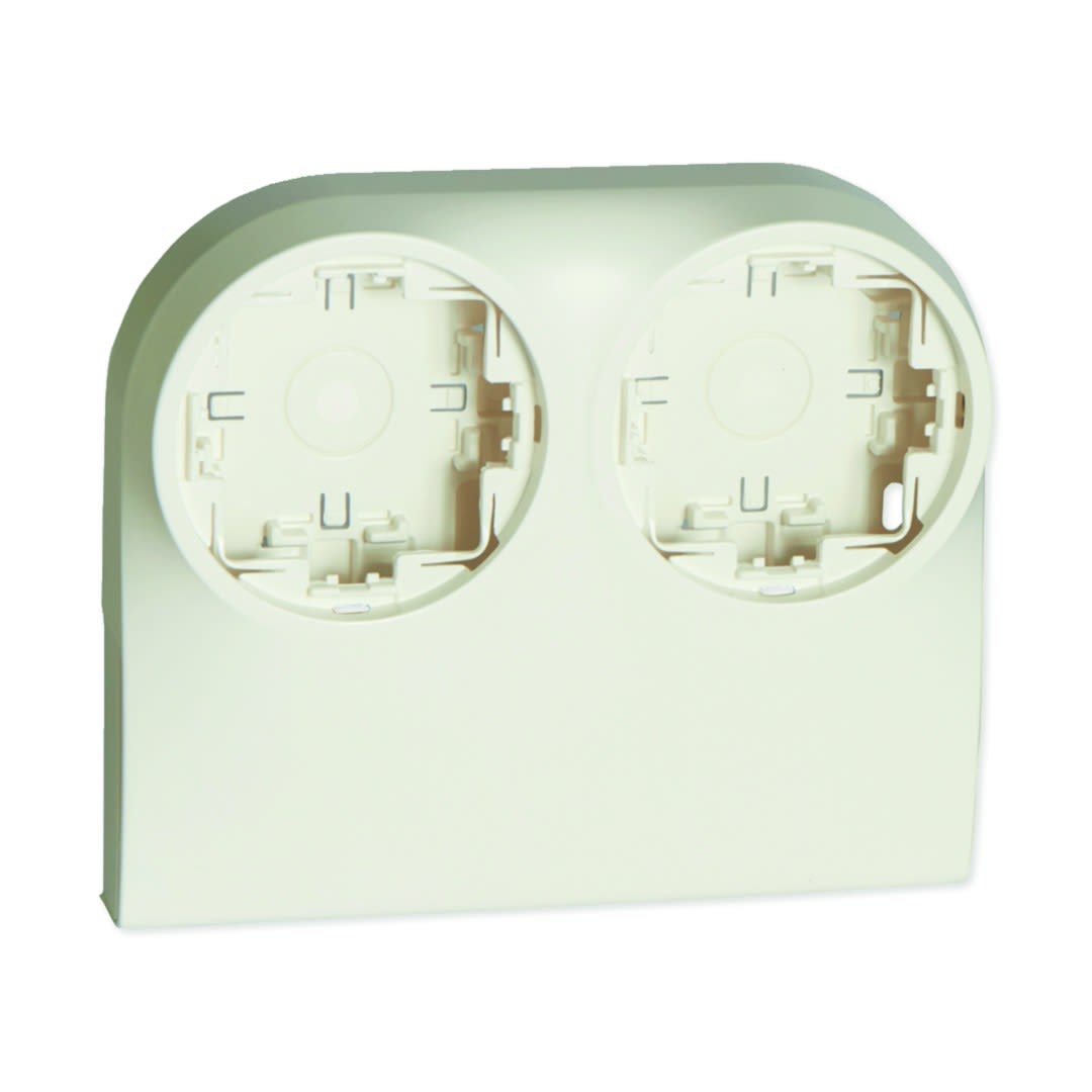 Iboco - Boîtier double pour appareillages OptimaTM sur Optima TM 52x20 blanc