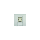 Iboco - Prise TerCia RJ45 Catégorie 6a STP 2 modules alucolor