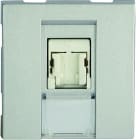 Iboco - Prise TerCia RJ45 Catégorie 6 UTP 2 modules alucolor