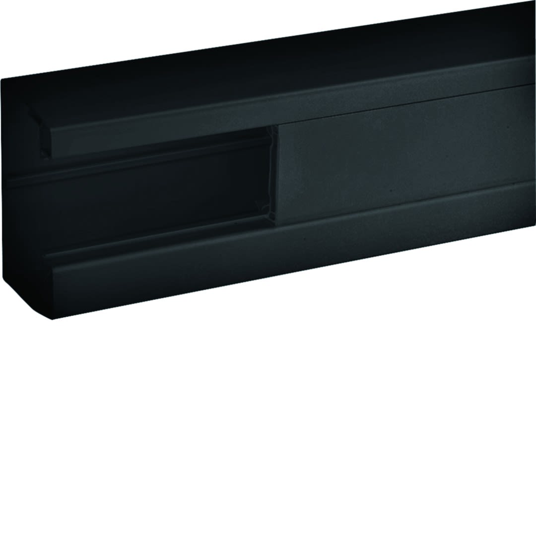 Iboco - Goulotte d'installation clip45 TerCia TA-C45 90x55 1 compartiment noire