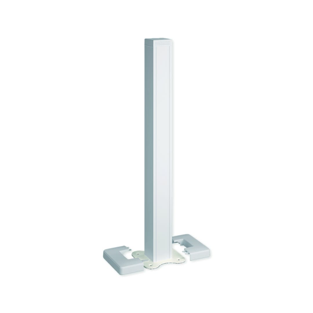 Iboco - Colonnette speed TerCia CLS-C45 1 face hauteur 650mm alu blanc