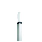 Iboco - Colonne Mobile TerCia CLM-C45 2 faces sans pied Hauteur 2000mm Alu Blanc