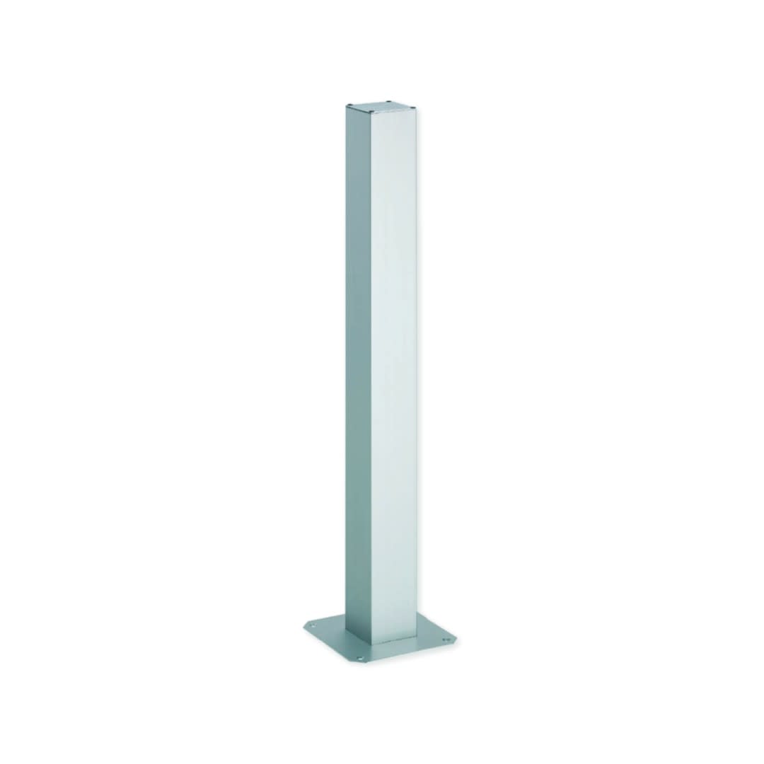 Iboco - Colonnette standard TerCia CLE-C45 1 face hauteur 650mm alu anodisé