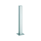 Iboco - Colonnette standard TerCia CLE-C45 1 face hauteur 650mm alu anodisé