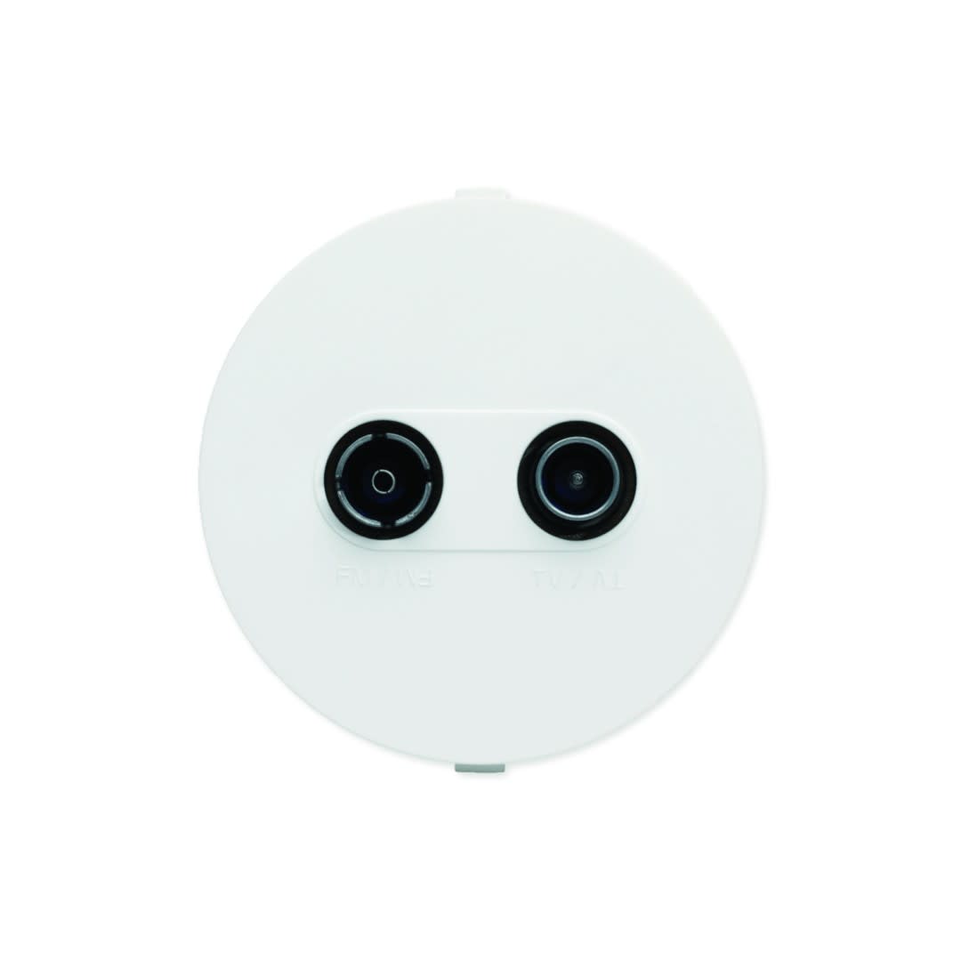 Iboco - Prise Optima TV et FM blanche