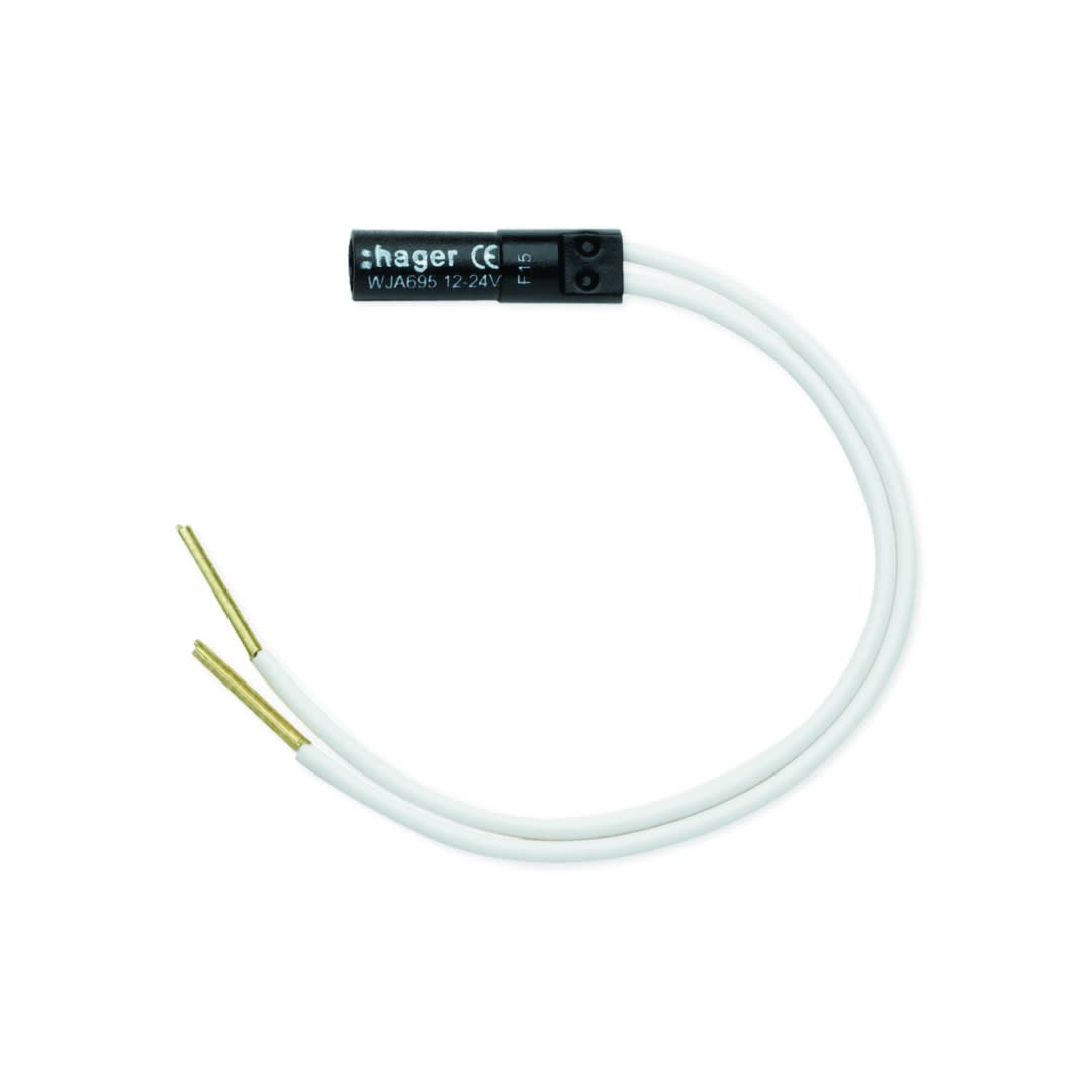 Iboco - Voyant à câbler blanc 12/24V 1mA pour interrupteur Optima