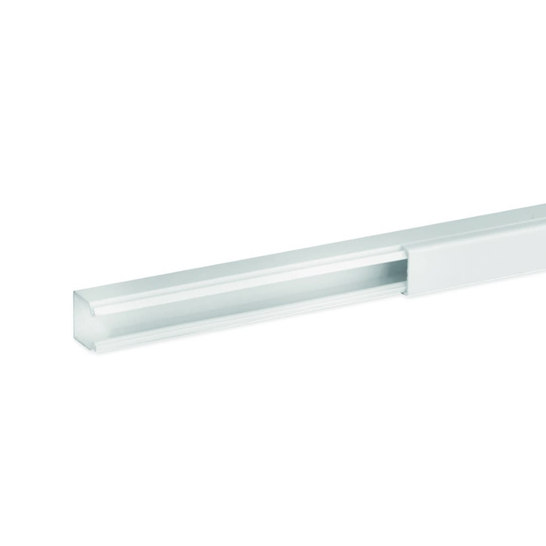 Iboco - Goulotte de distribution non cloisonnable TA-E 15x17 1 compartiment blanche