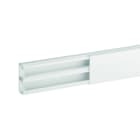 Iboco - Goulotte de distribution cloisonnée TA-S 40x17 2 compartiments blanche