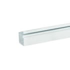 Iboco - Moulure auto-adhésive avec couvercle à charnière TMR 12x12 1 compart. blanche