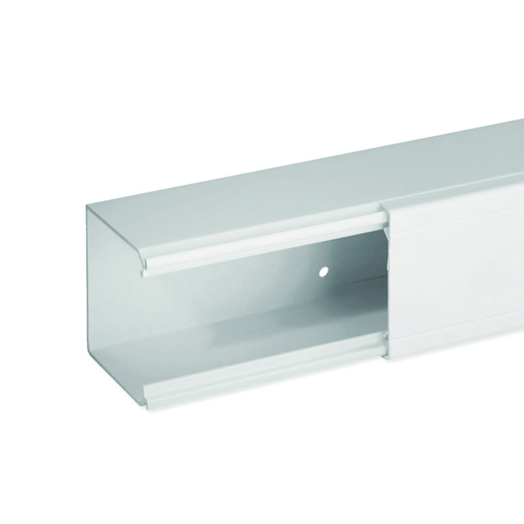 Iboco - Goulotte de distribution non cloisonnable TA-E 60x60 1 compartiment blanche