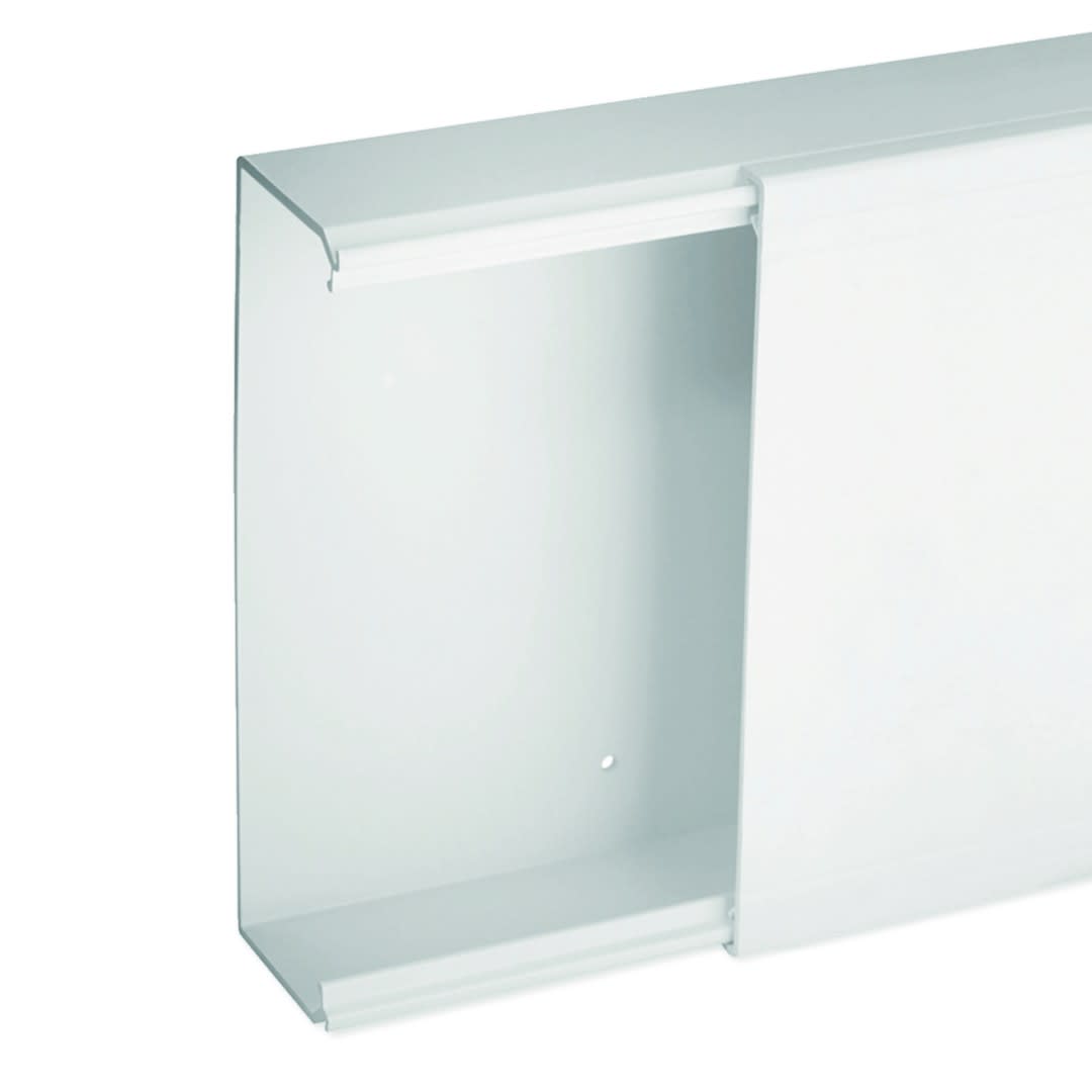 Iboco - Goulotte de distribution non cloisonnable TA-E 200x60 1 compartiment blanche