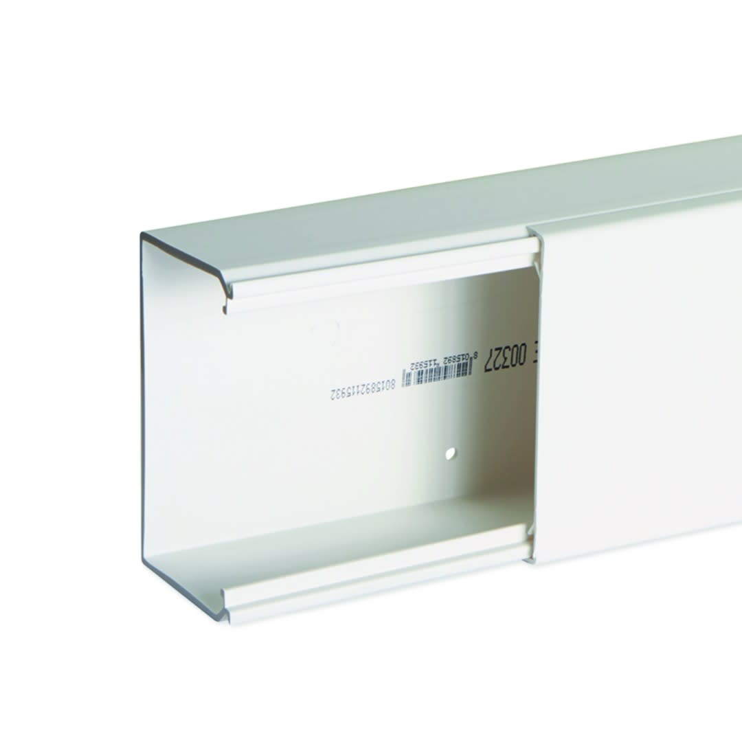 Iboco - Goulotte de distribution non cloisonnable TA-E 100x60 1 compartiment blanche