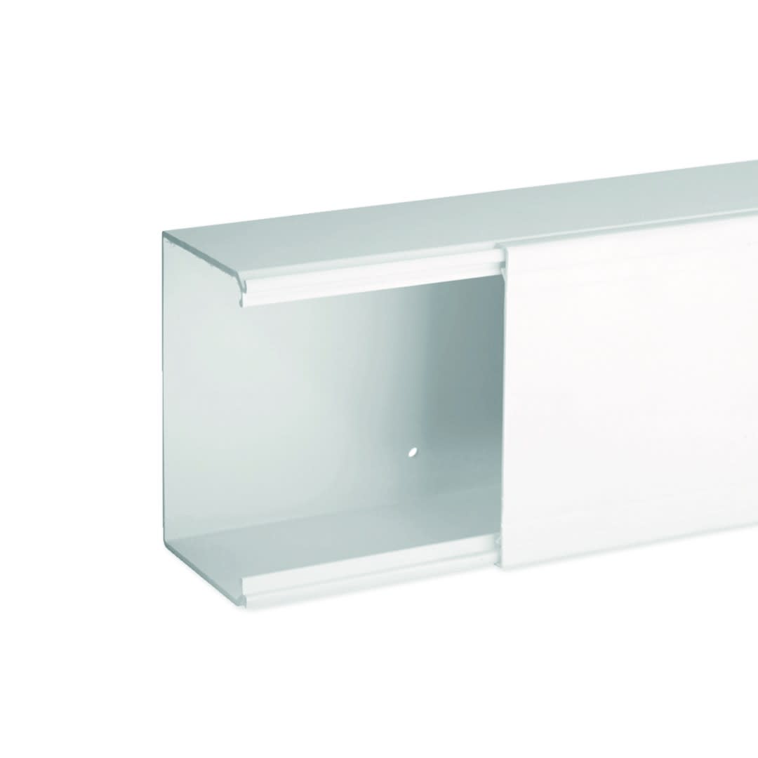 Iboco - Goulotte de distribution non cloisonnable TA-E 120x80 1 compartiment blanche
