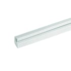 Iboco - Moulure auto-adhésive avec couvercle à charnière TMR 12x7 1 compart. blanche