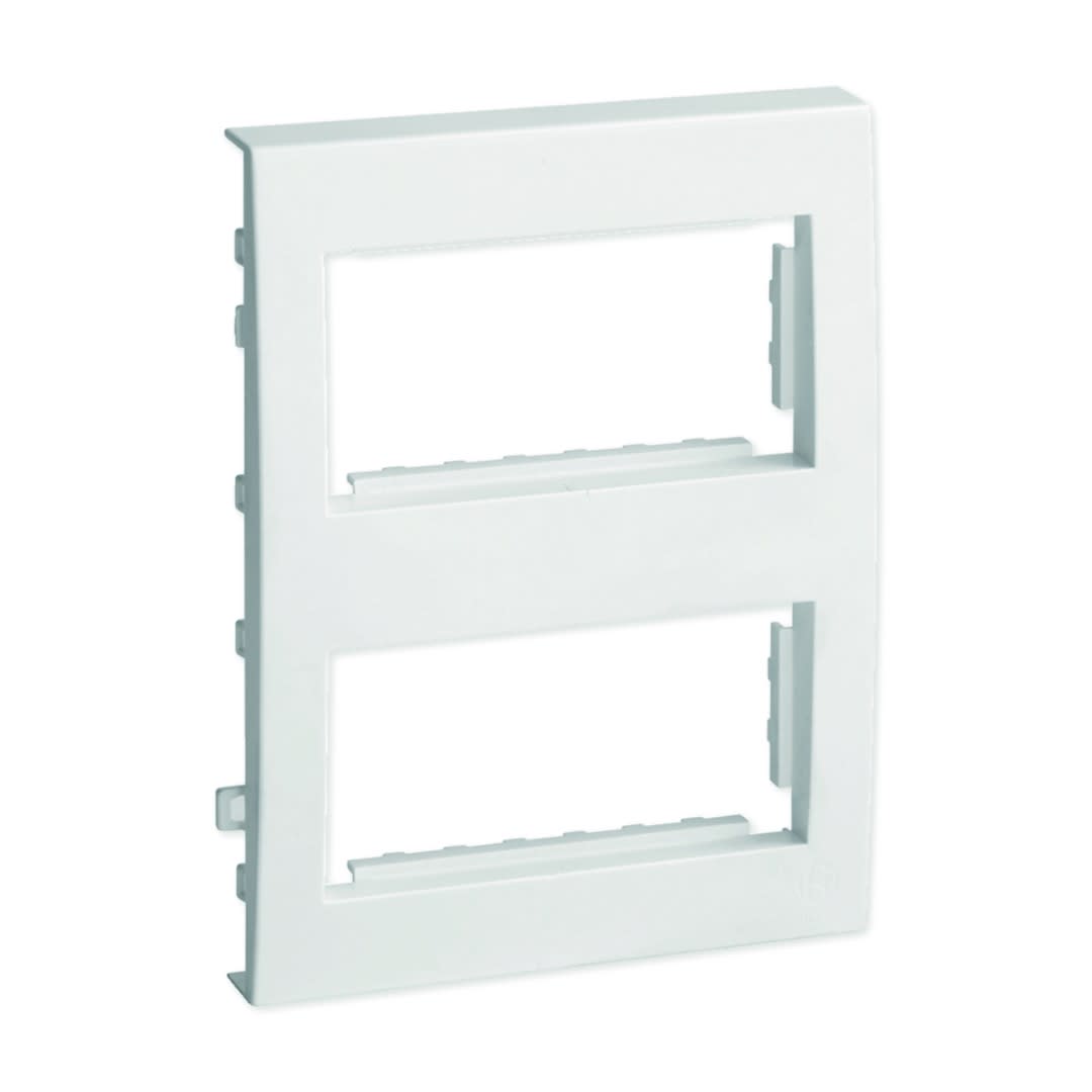Iboco - Support 45x45 2x4 modules pour Ta-e et Ta-g 150x60 et 150x80 blanc