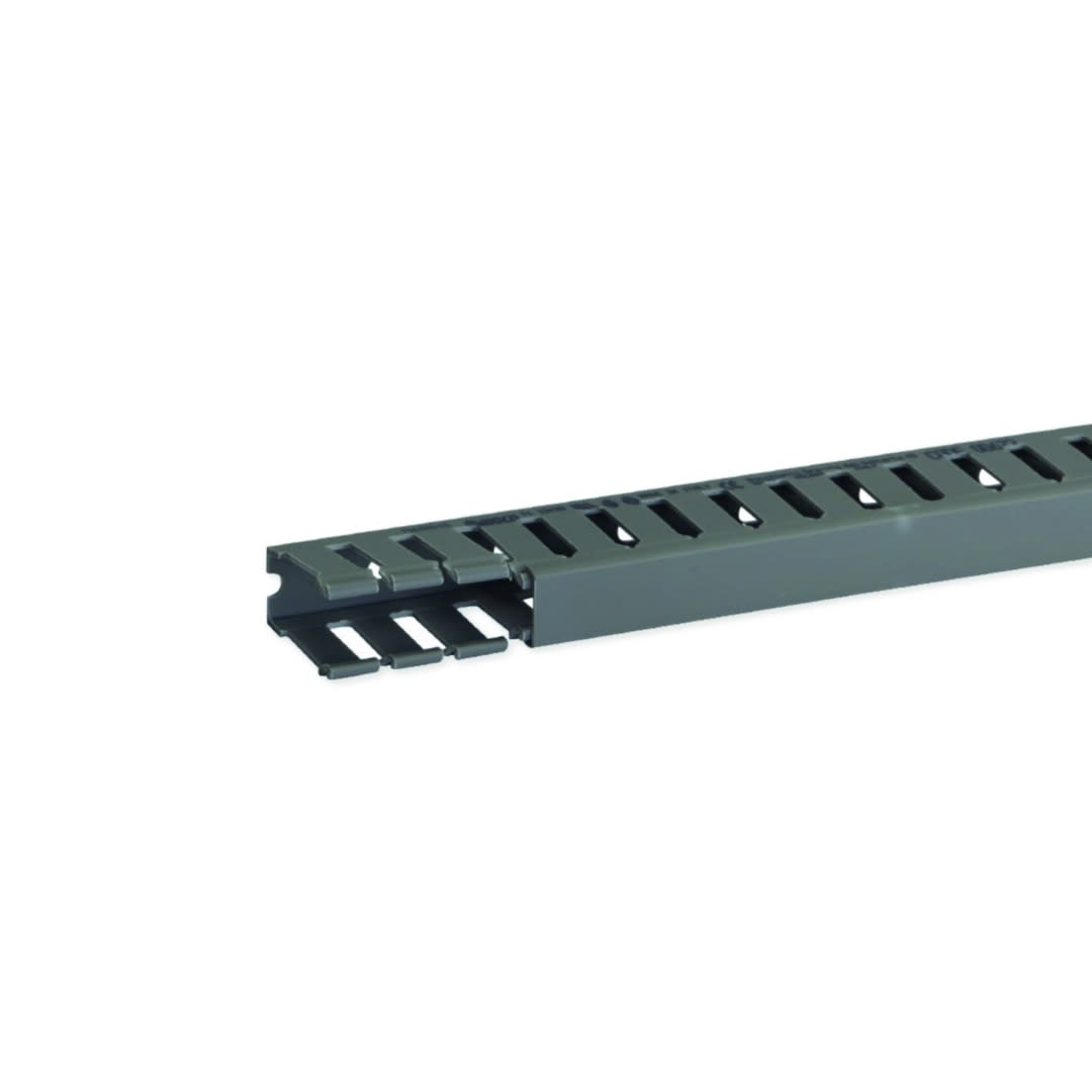 Iboco - Goulotte de câblage au pas de 20 T1 15x30 grise