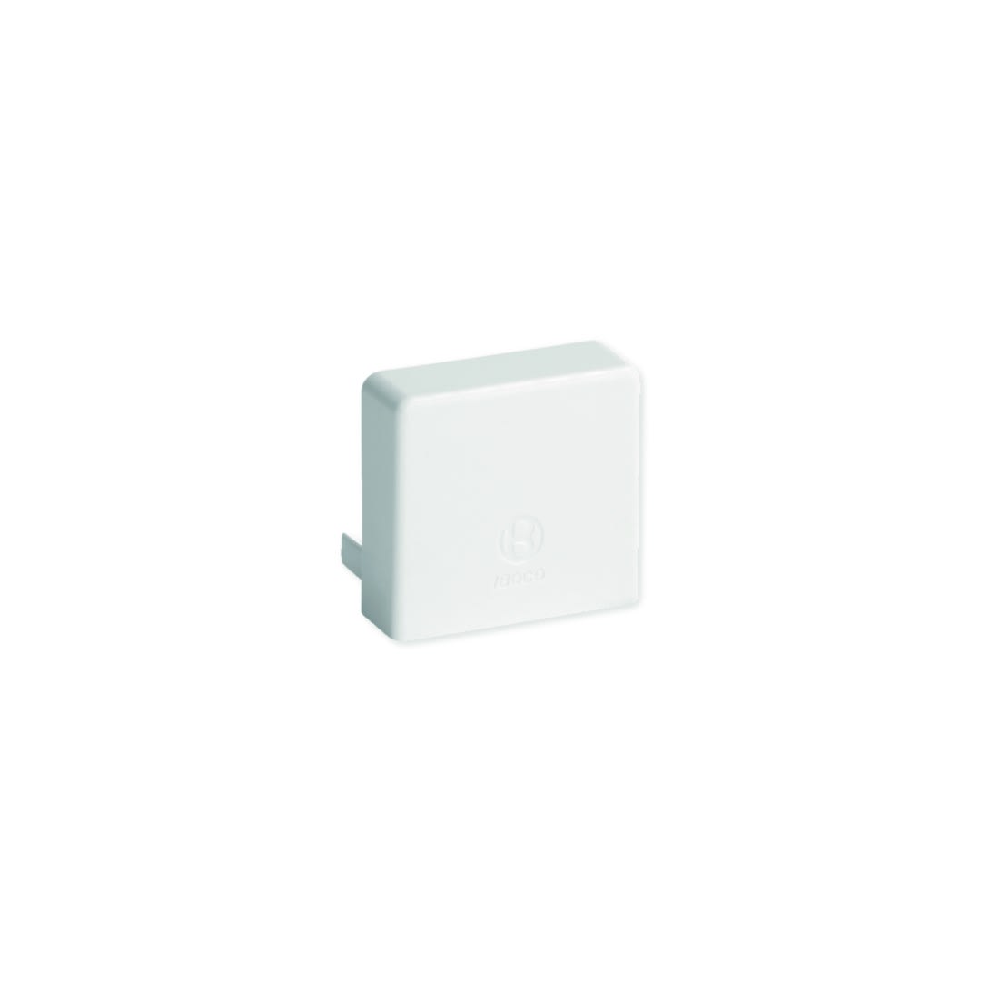 Iboco - Embout pour TA-E 40x40 blanc