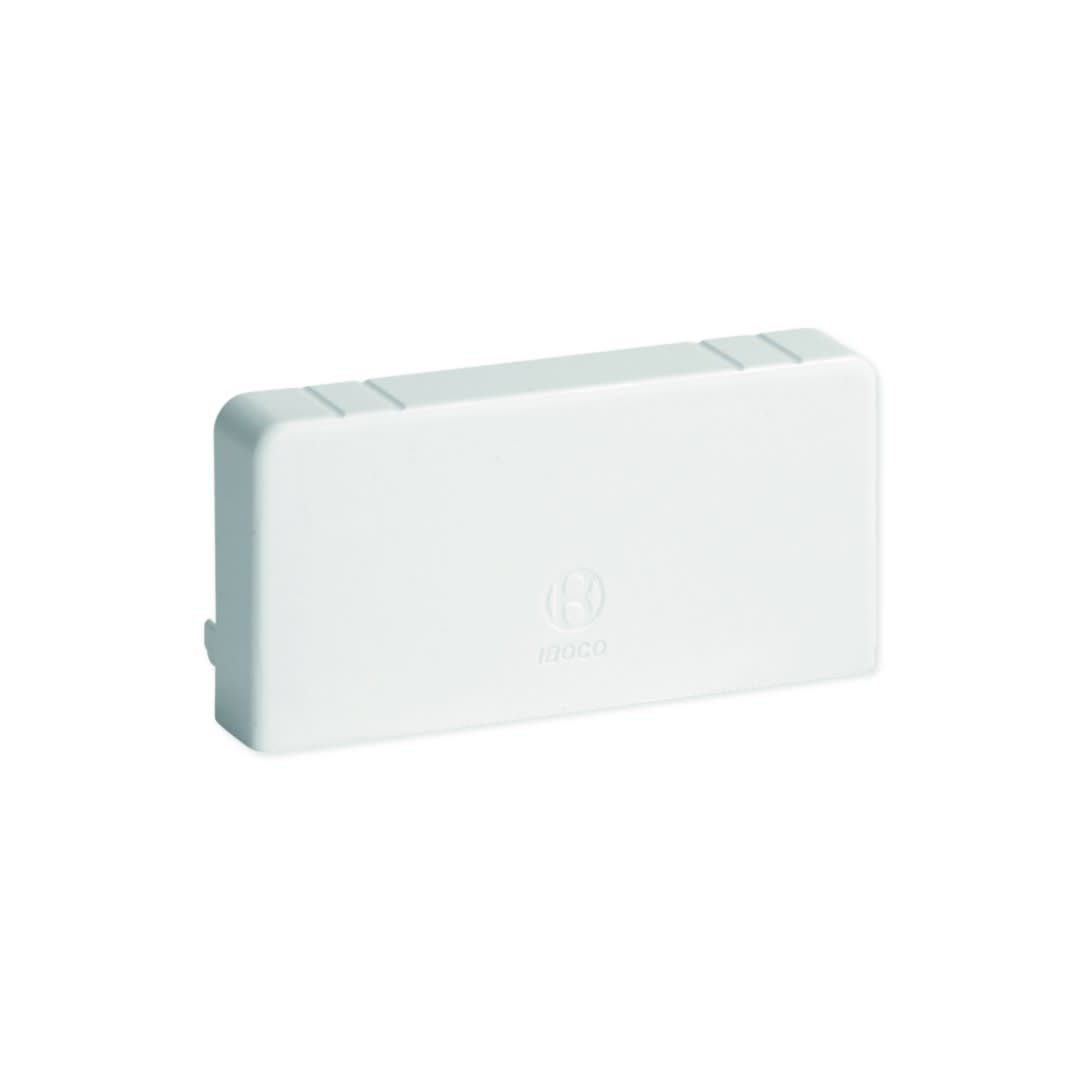 Iboco - Embout pour TA-E 80x40 et TA-G 80x40 blanc