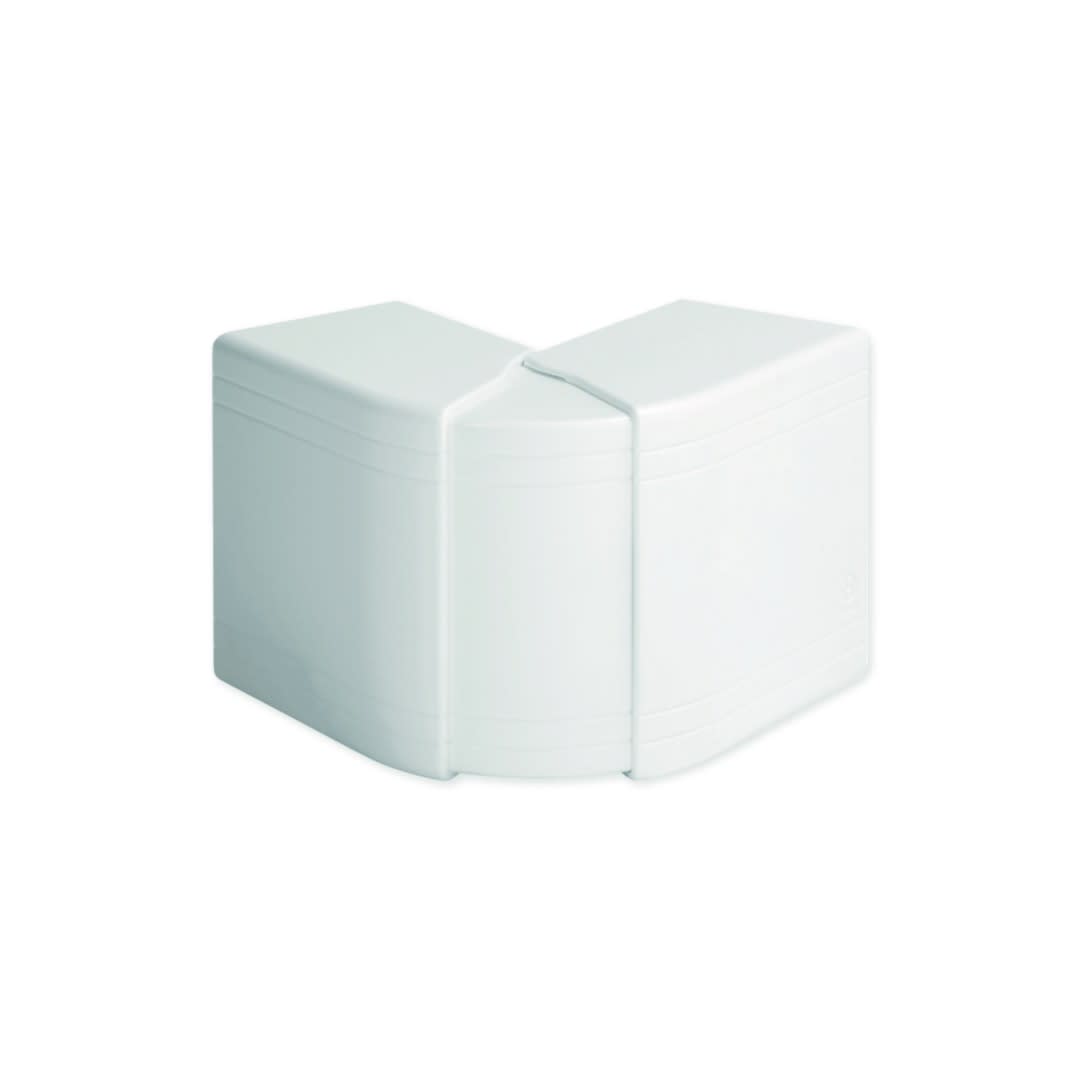 Iboco - Angle extérieur variable de 70 à 120° pour TA-E 100x60 et TA-G 100x60 blanc