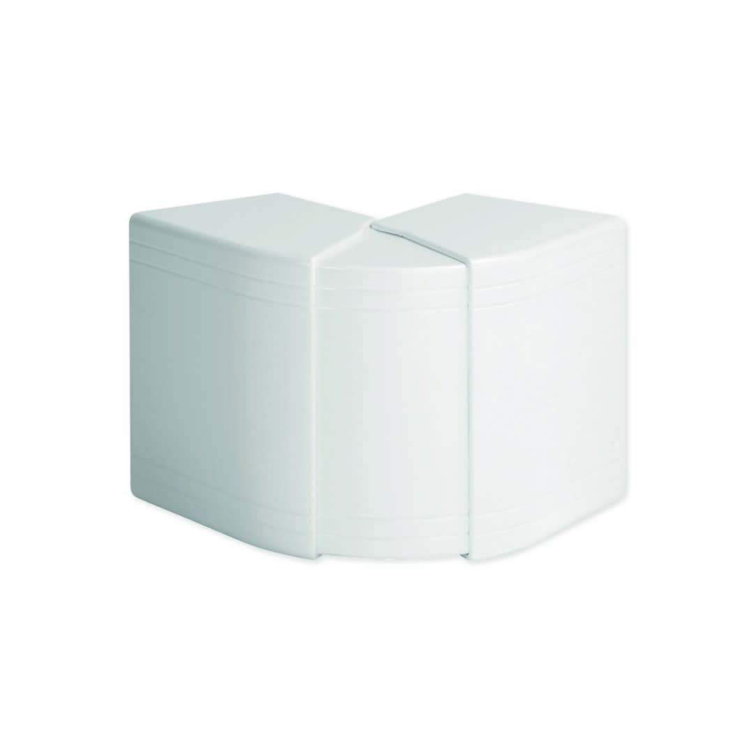 Iboco - Angle extérieur variable de 70 à 120° pour TA-E 120x80 et TA-G 120x60 blanc