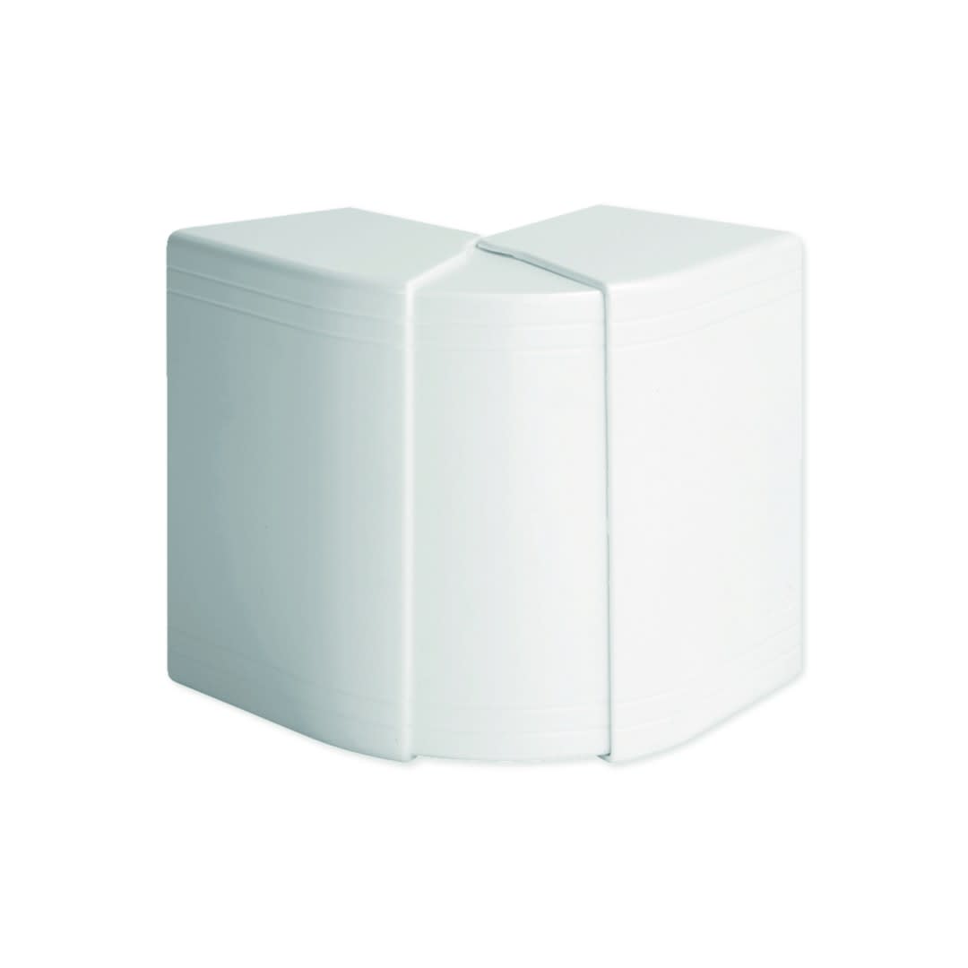 Iboco - Angle extérieur variable de 70 à 120° pour TA-E 150x80 et TA-G 150x80 blanc