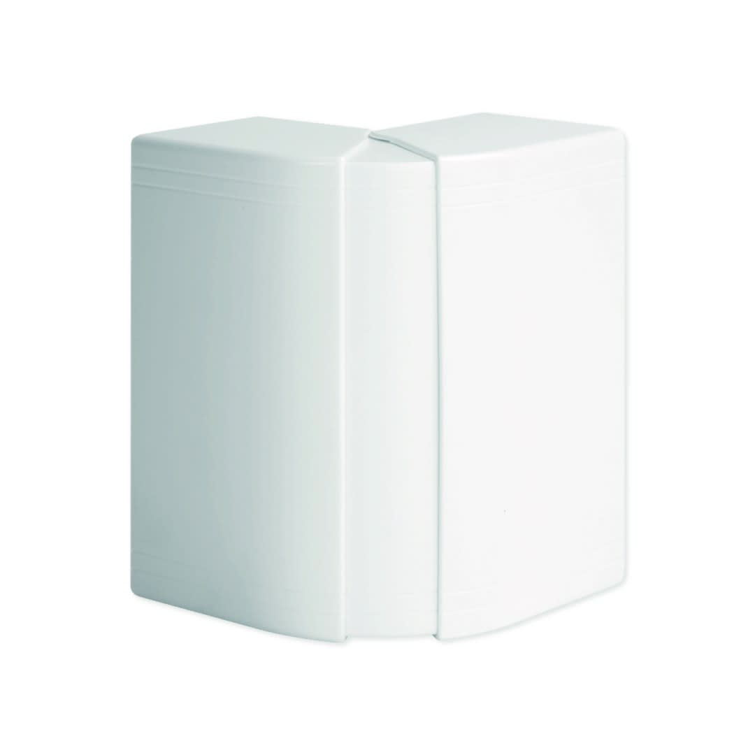 Iboco - Angle extérieur variable de 70 à 120° pour TA-E 200x80 et TA-G 200x80 blanc