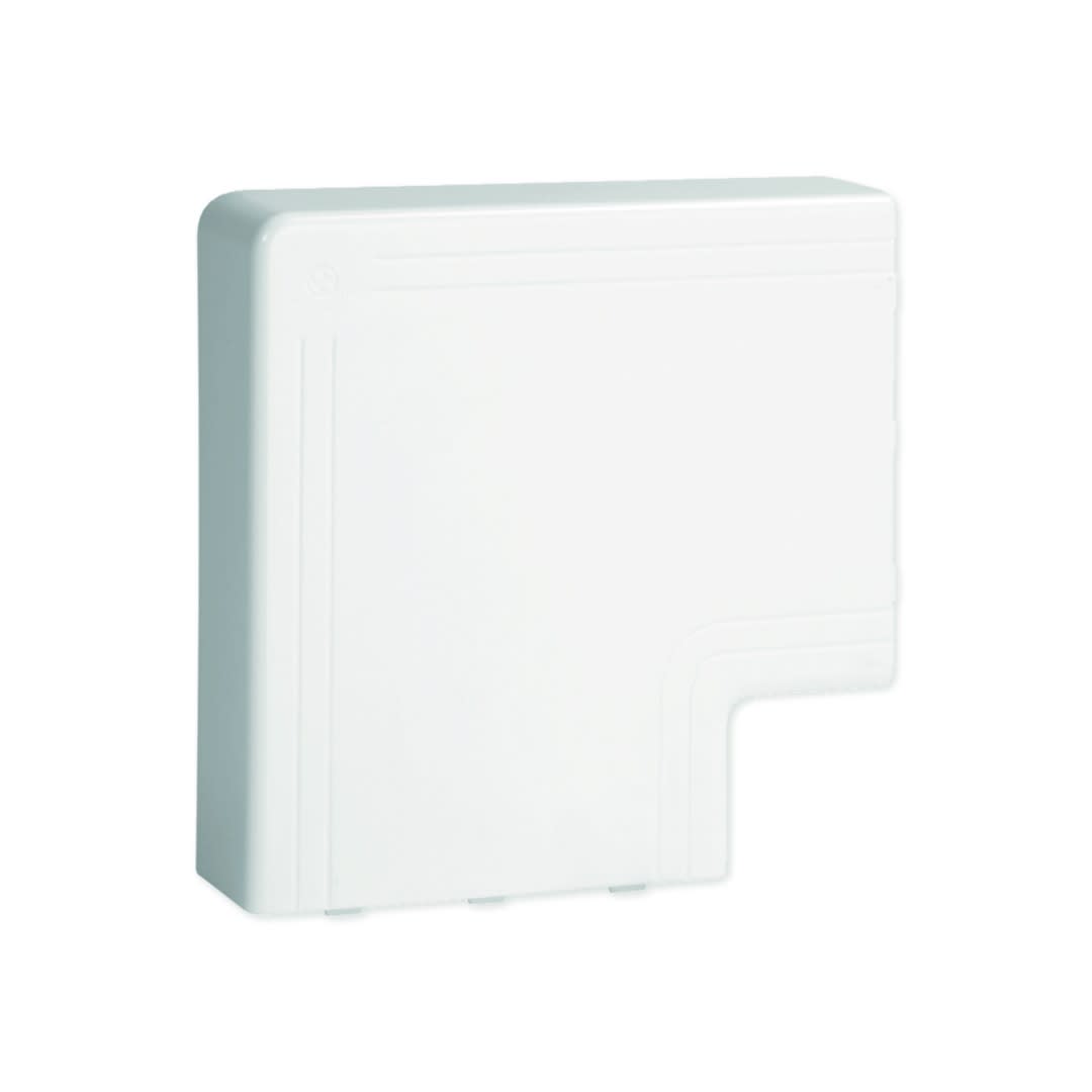 Iboco - Angle plat pour TA-E 120x40 et TA-G 120x40 blanc