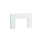 Iboco - Embout de passage de mur pour TA-E TA-G 80x40 80x60 blanc