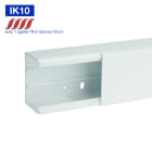Iboco - Goulotte de distribution cloisonnable TA-G 80x60 1 compartiment blanche